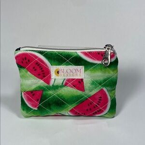Watermelon Print Pouch